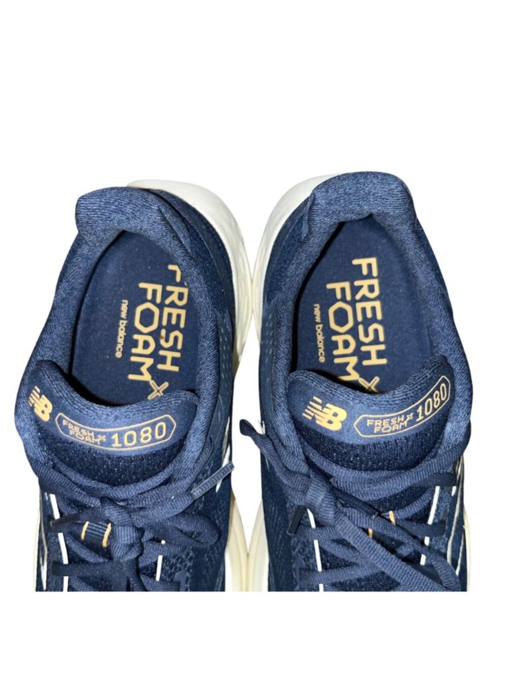 New Balance Fresh Foam 1080 Mens 10 Running Shoes Navy Used M1080P13 - Picture 7 of 13
